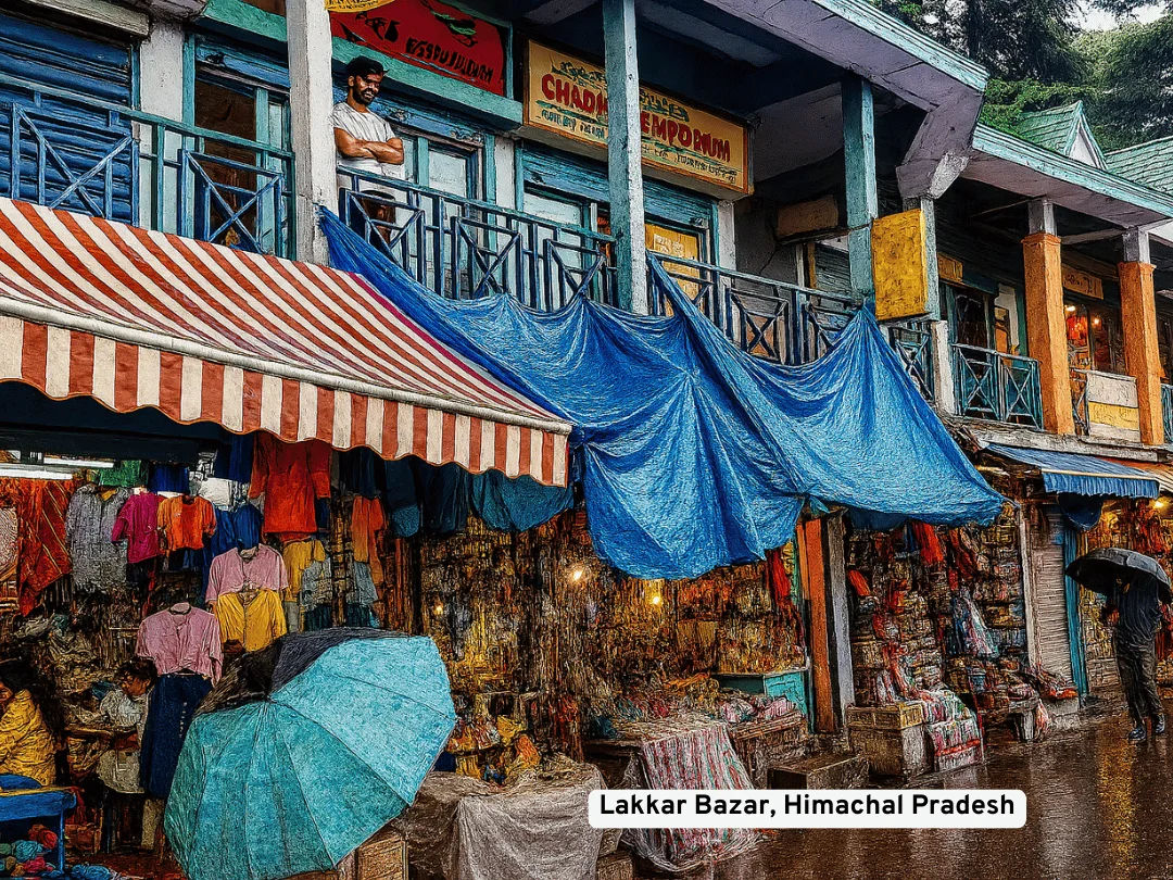 Lakkar Bazaar, Himachal Pradesh