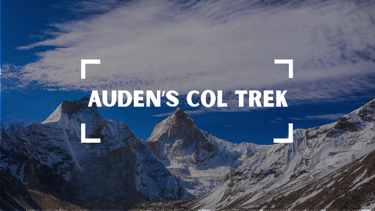 Auden's Col Trek