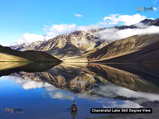 Chandratal Lake 360 Degree View Chandratal Lake 360 Degree View